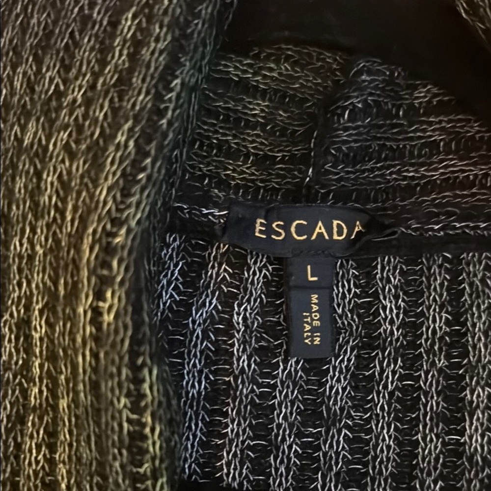 Escada Multicolor Open Front Cardigan - Picture 2 of 7